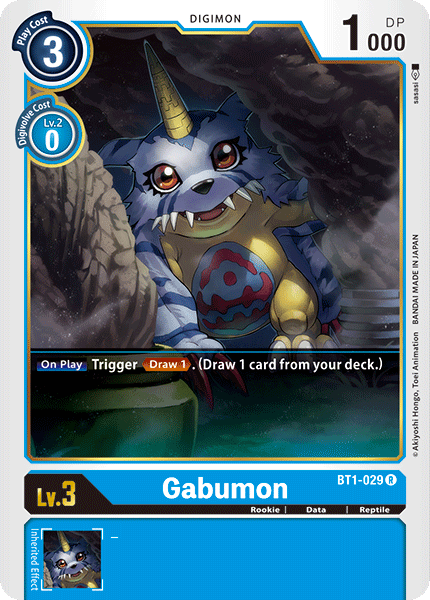 Gabumon [BT1-029] [Release Special Booster Ver.1.0] - PCA Designer Toys