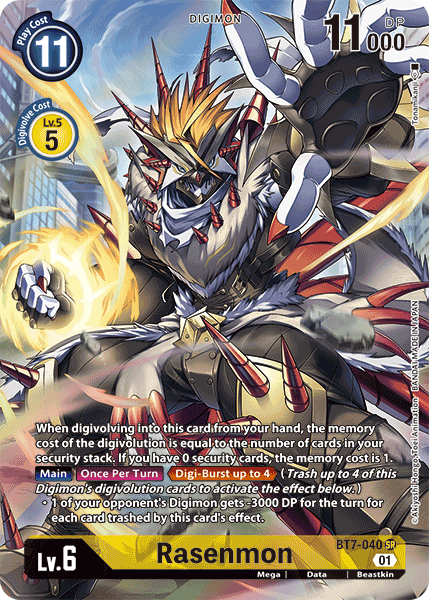 Rasenmon [BT7-040] (Alternate Art) [Next Adventure] - PCA Designer Toys