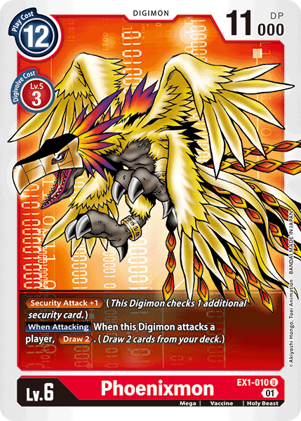 Phoenixmon [EX1-010] [Classic Collection] - PCA Designer Toys