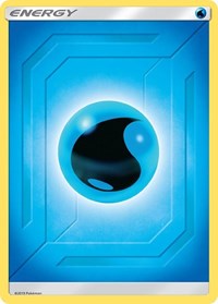 Water Energy (2019 Unnumbered) [Sun & Moon: Team Up] - PCA Designer Toys