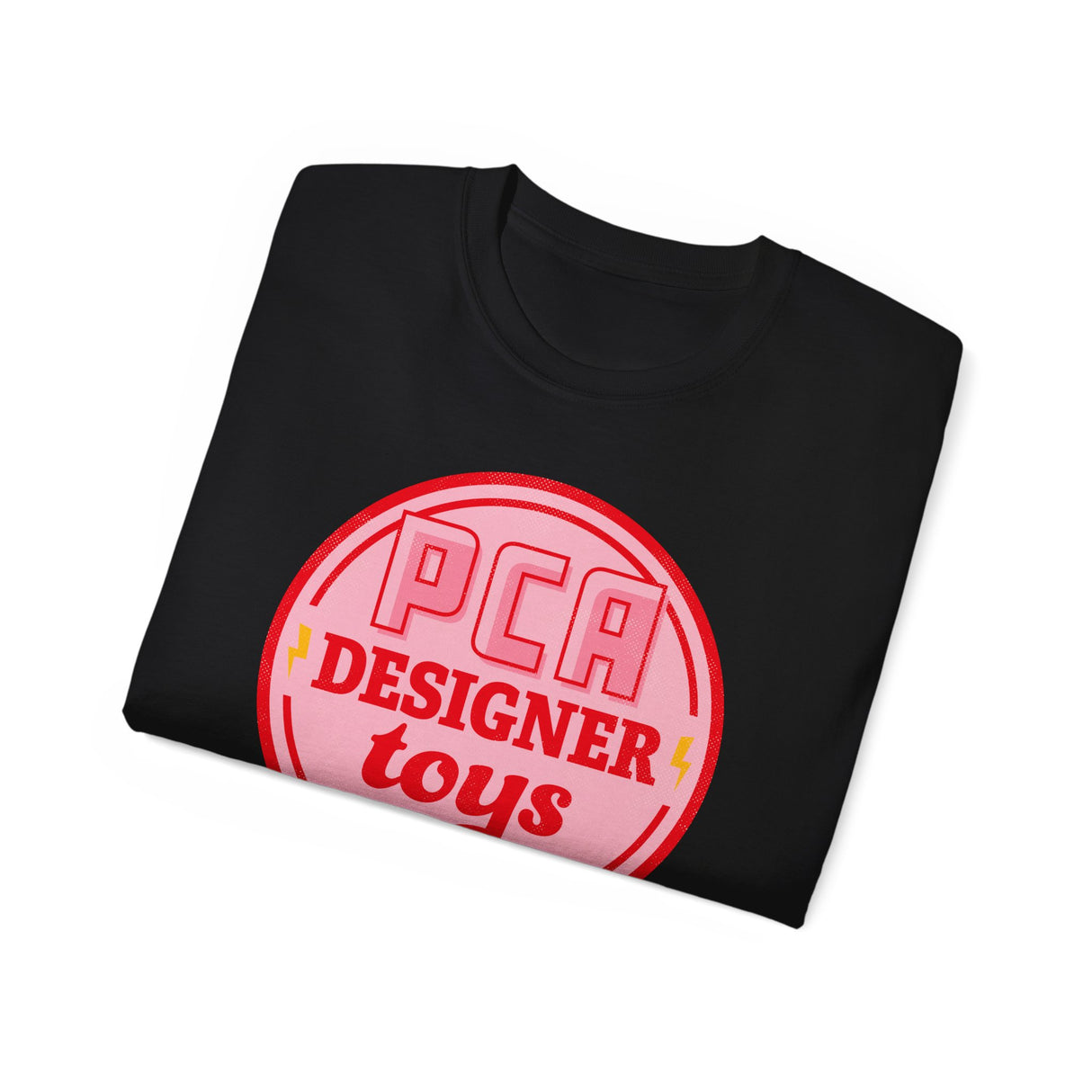 PCA Designer Toys Pink Logo T-Shirt