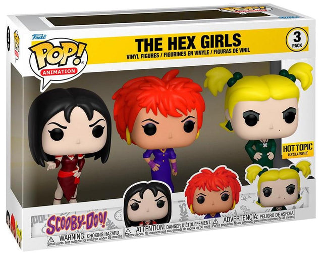 The Hex Girls Scooby Doo 3 pack Pop!