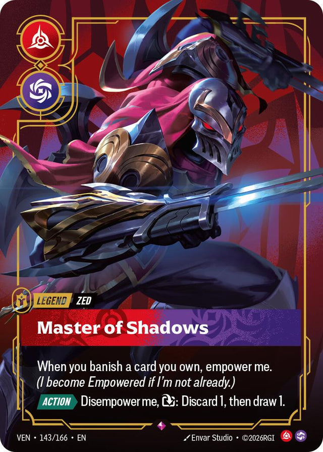 Zed - Master of Shadows [Foil] #143