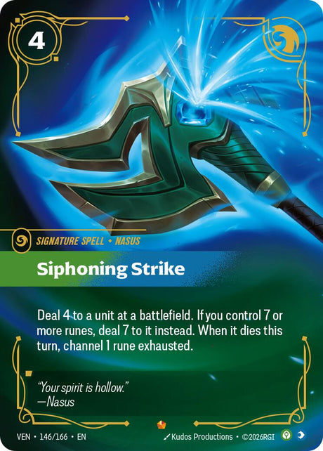 Siphoning Strike #146