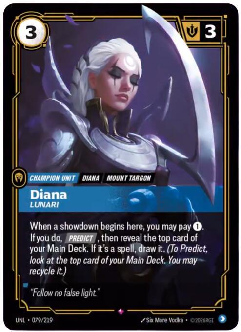 Diana - Lunari [Foil] #79