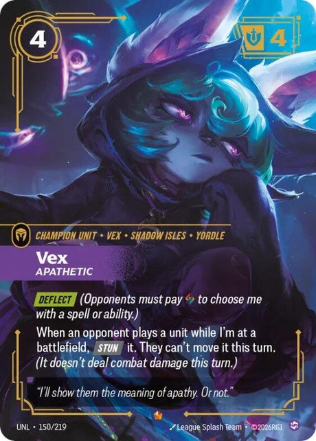 Vex - Apathetic [Foil] #150