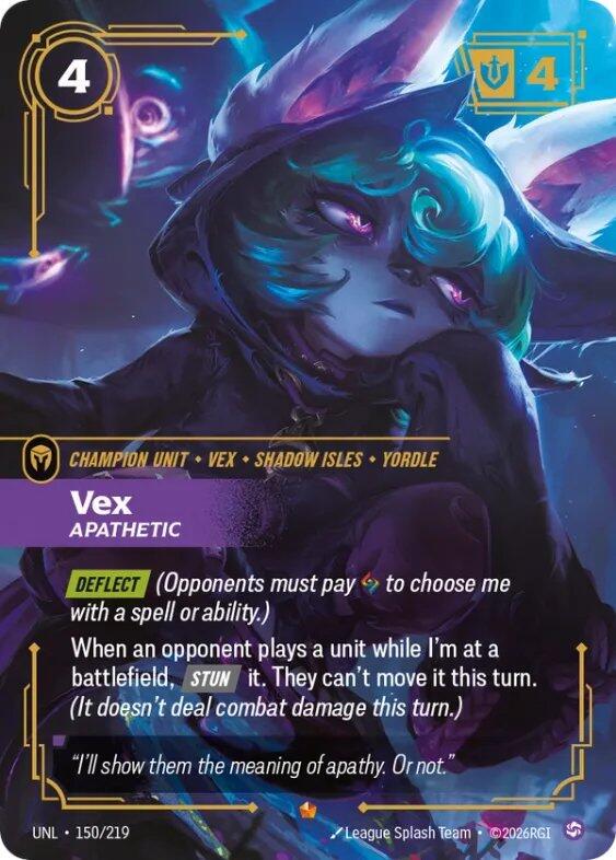 Vex - Apathetic [Foil] #150