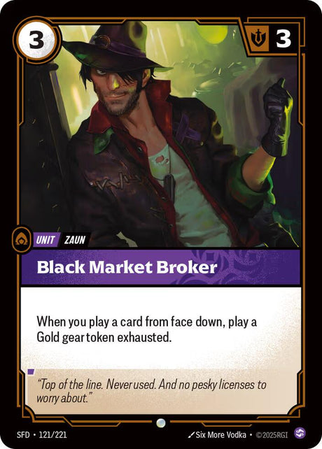 Black Market Broker [Foil] #121