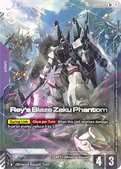 Rey's Blaze Zaku Phantom [R+ Holo] #GD04-053
