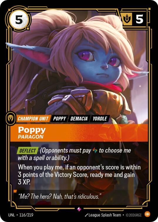 Poppy - Paragon [Foil] #116