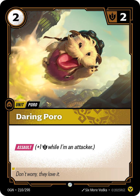 Daring Poro [Foil] #210