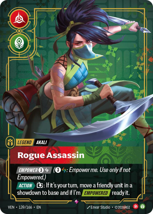 Akali - Rogue Assassin [Foil] #139