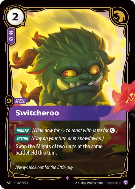Switcheroo #145