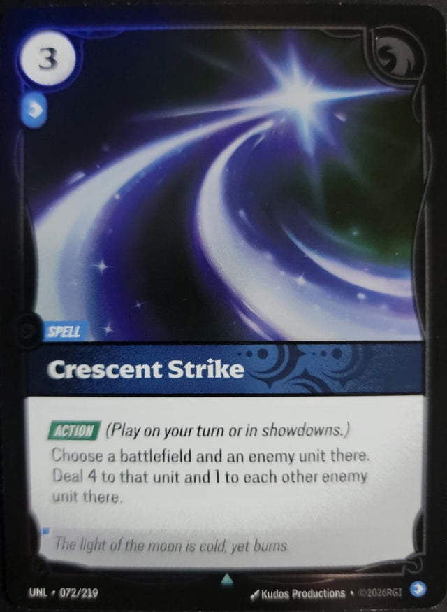 Crescent Strike [Foil] #72