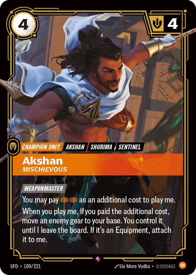 Akshan - Mischievous #109