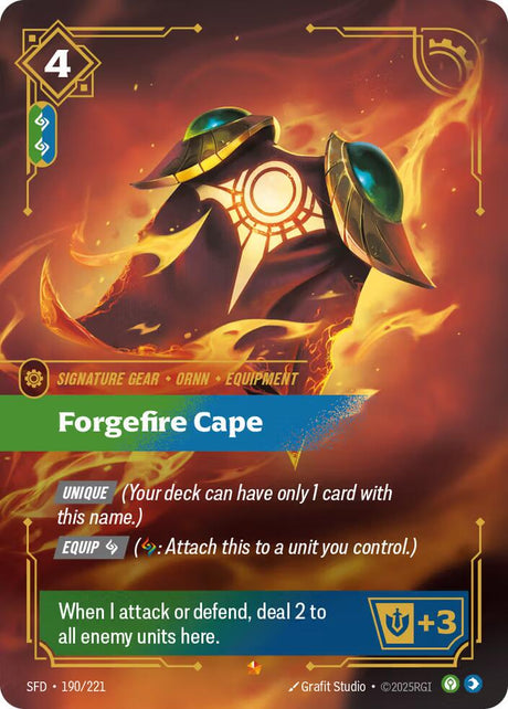 Forgefire Cape #190