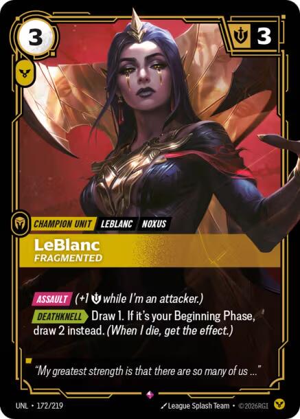 LeBlanc - Fragmented [Foil] #172