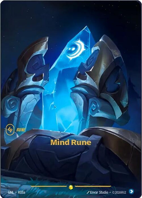 Mind Rune [Alternate Art] #R03A