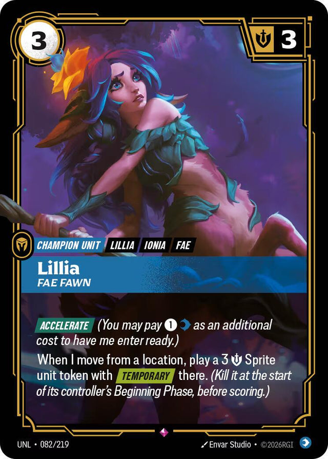 Lillia - Fae Fawn [Foil] #82