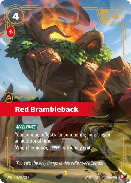 Red Brambleback [Alternate Art Foil] #29a