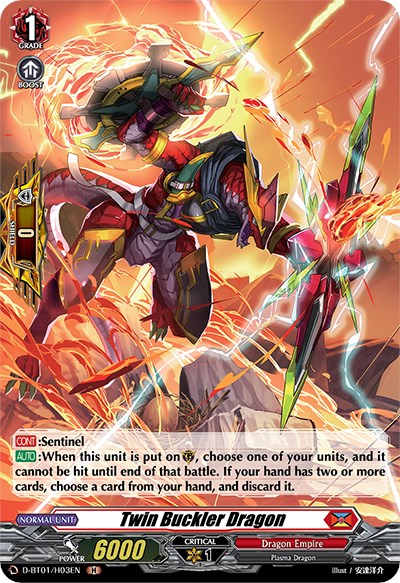 Twin Buckler Dragon (D-BT01/H03EN) [Genesis of the Five Greats] - PCA Designer Toys