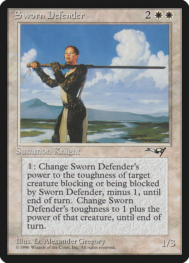 Sworn Defender [Alliances] - PCA Designer Toys