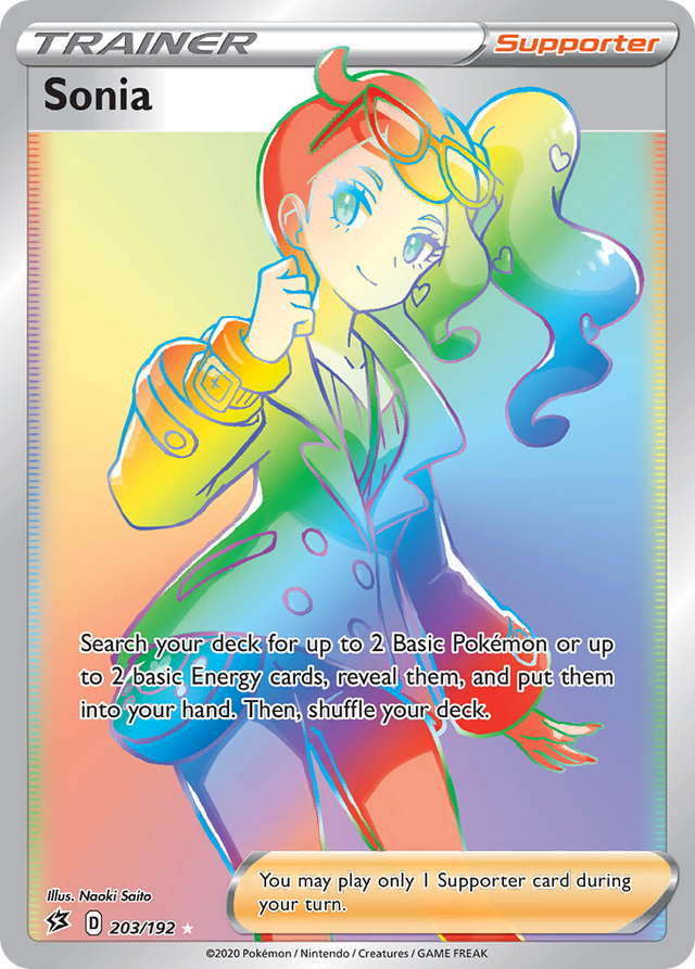 Sonia (203/192) [Sword & Shield: Rebel Clash] - PCA Designer Toys