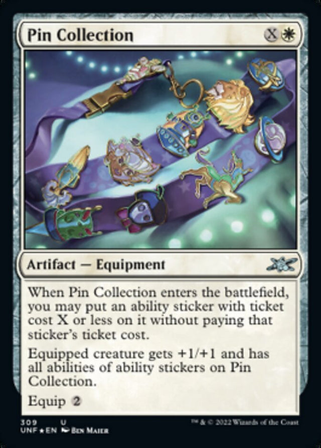 Pin Collection (Galaxy Foil) [Unfinity] - PCA Designer Toys