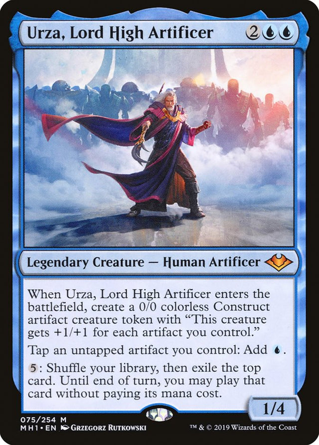 Urza, Lord High Artificer [Modern Horizons] - PCA Designer Toys