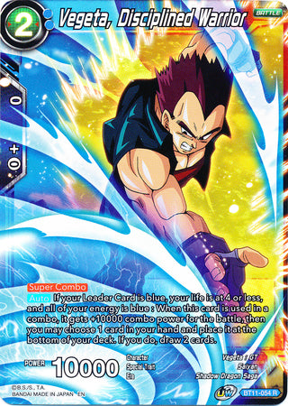 Vegeta, Disciplined Warrior (BT11-054) [Vermilion Bloodline] - PCA Designer Toys