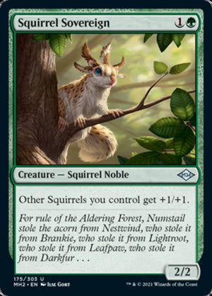 Squirrel Sovereign [Modern Horizons 2] - PCA Designer Toys