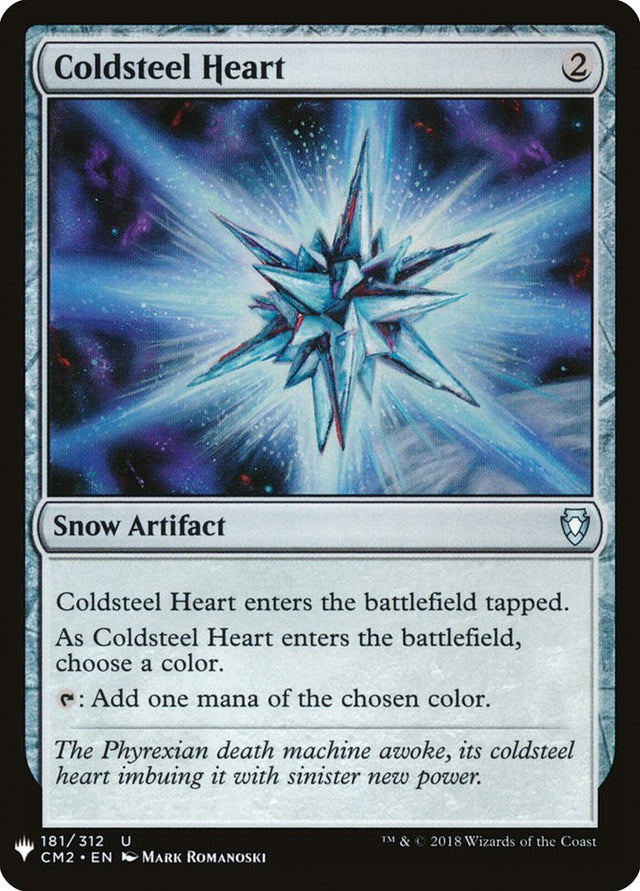 Coldsteel Heart [Mystery Booster] - PCA Designer Toys