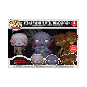 Vecna / Mind Flayer / Demogorgon Pop! 3 Pack Stranger Things