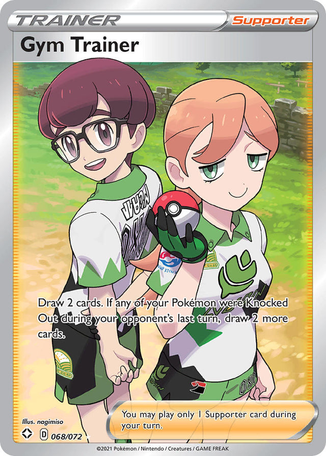 Gym Trainer (068/072) [Sword & Shield: Shining Fates] - PCA Designer Toys
