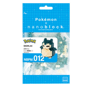 Snorlax Nanoblock x Pokemon set