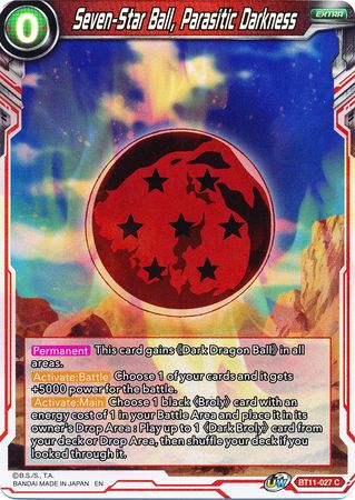 Seven-Star Ball, Parasitic Darkness (BT11-027) [Vermilion Bloodline 2nd Edition] - PCA Designer Toys