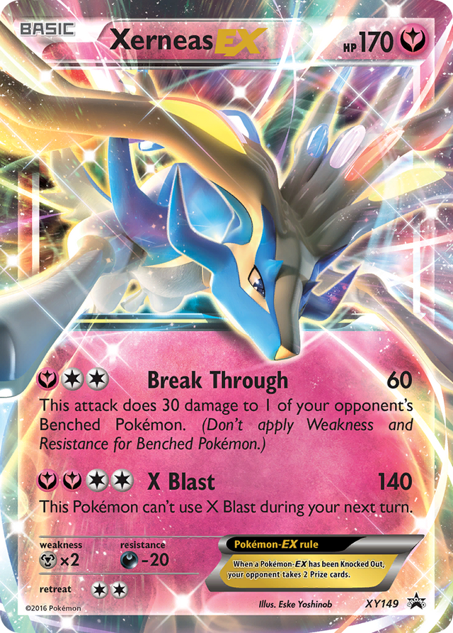 Xerneas EX (XY149) [XY: Black Star Promos] - PCA Designer Toys