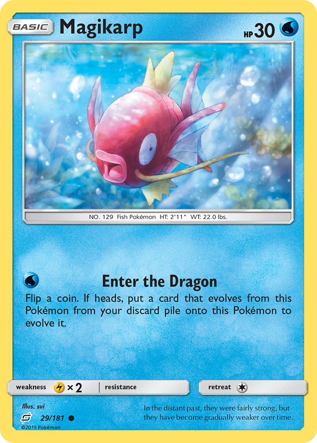 Magikarp (29/181) [Sun & Moon: Team Up] - PCA Designer Toys