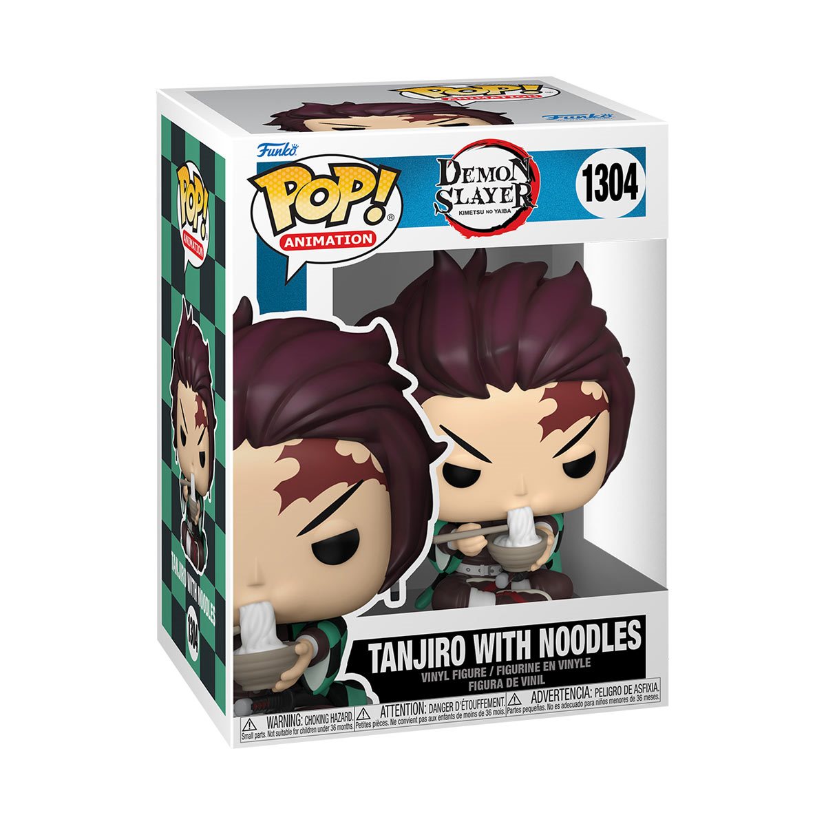 Tanjiro with Noodles Demon Slayer Pop!