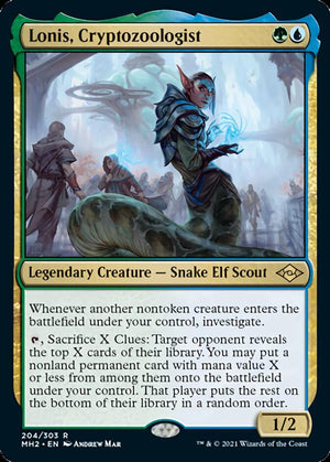 Lonis, Cryptozoologist [Modern Horizons 2] - PCA Designer Toys