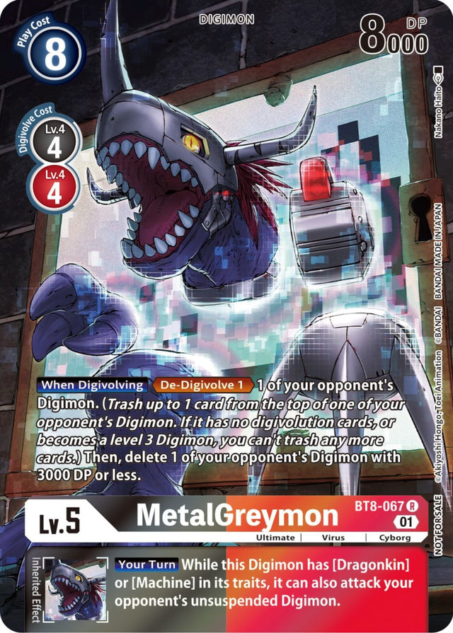 MetalGreymon [BT8-067] (25th Special Memorial Pack) [New Awakening Promos] - PCA Designer Toys