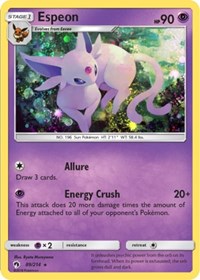 Espeon (89/214) (Cosmos Holo) (Blister Exclusive) [Sun & Moon: Lost Thunder] - PCA Designer Toys