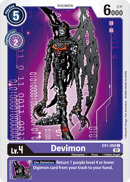 Devimon [EX1-058] [Classic Collection] - PCA Designer Toys