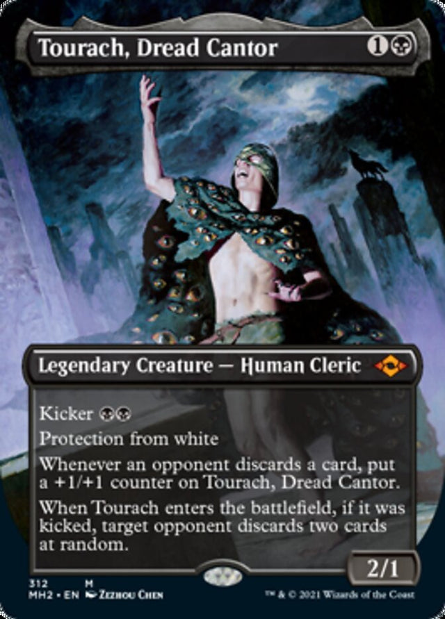 Tourach, Dread Cantor (Borderless Alternate Art) [Modern Horizons 2] - PCA Designer Toys