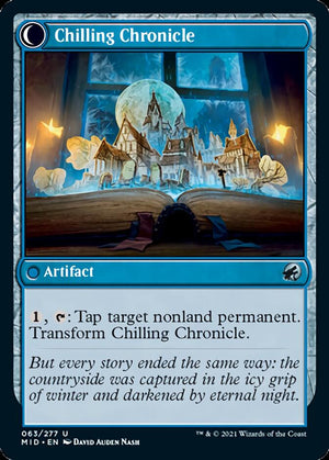 Mysterious Tome // Chilling Chronicle [Innistrad: Midnight Hunt] - PCA Designer Toys