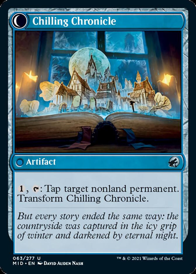 Mysterious Tome // Chilling Chronicle [Innistrad: Midnight Hunt] - PCA Designer Toys