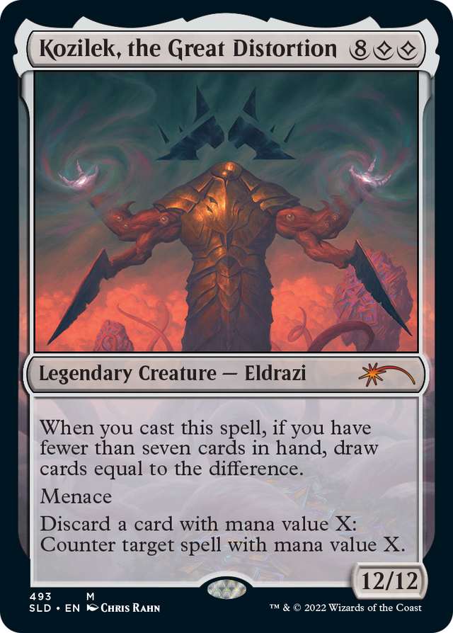 Kozilek, the Great Distortion [Secret Lair Drop Series] - PCA Designer Toys