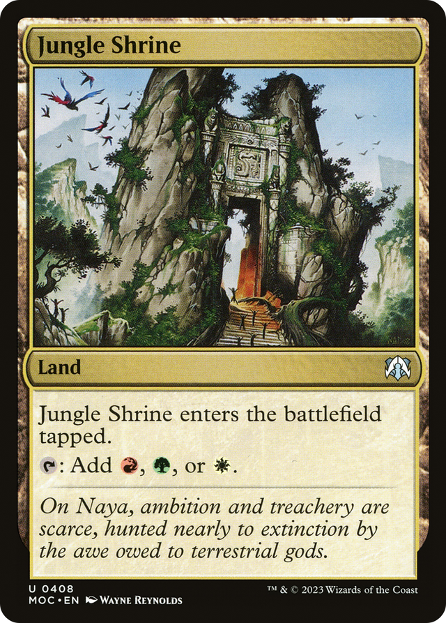 Jungle Shrine [March of the Machine Commander] - PCA Designer Toys