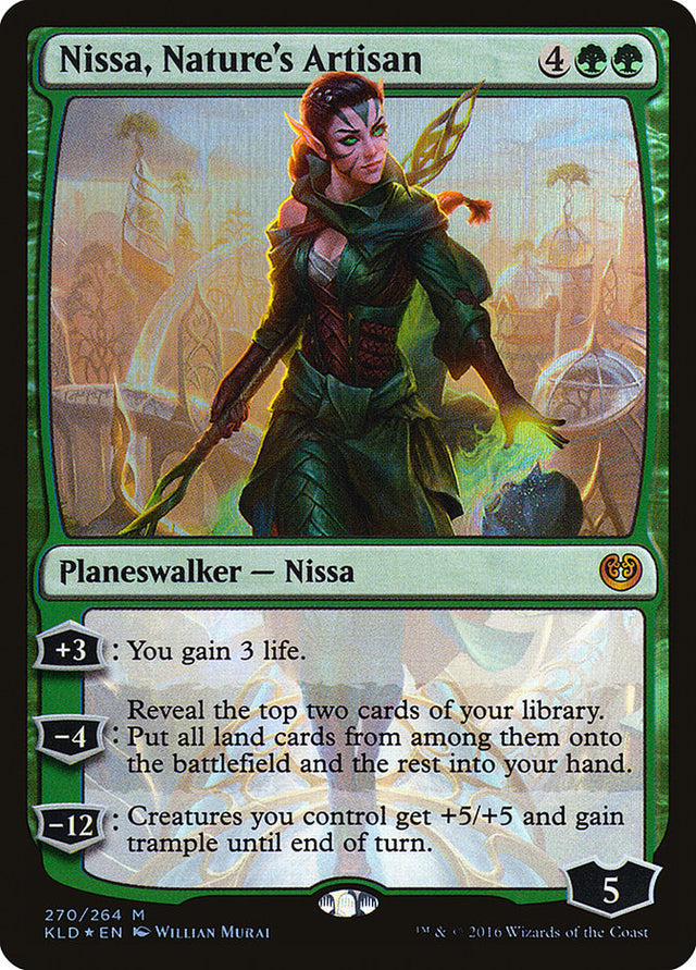 Nissa, Nature's Artisan [Kaladesh] - PCA Designer Toys