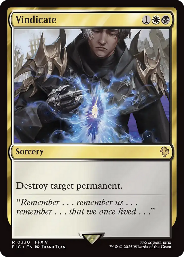 Vindicate [FINAL FANTASY Commander]